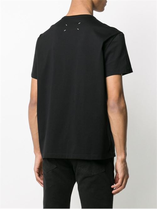 T-shirt in cotone con logo MAISON MARGIELA | S30GC0701S22816900